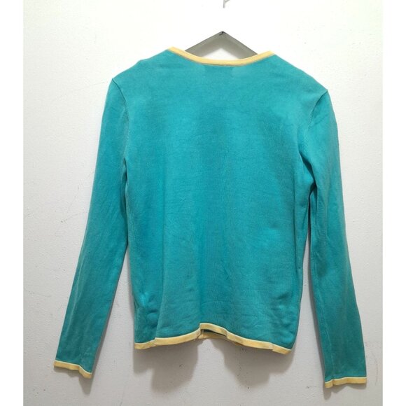 Ralph Lauren Womens Silk Blend nSize Large 2-Piece Sweater Tank & Cardigan Set - Picture 4 of 9